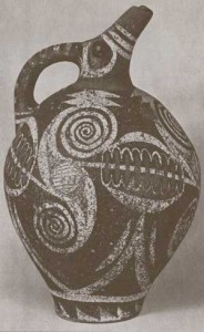 Significato della Spirale - Brocca - Arte Minoica - Festo - 1800 .ca a.C.